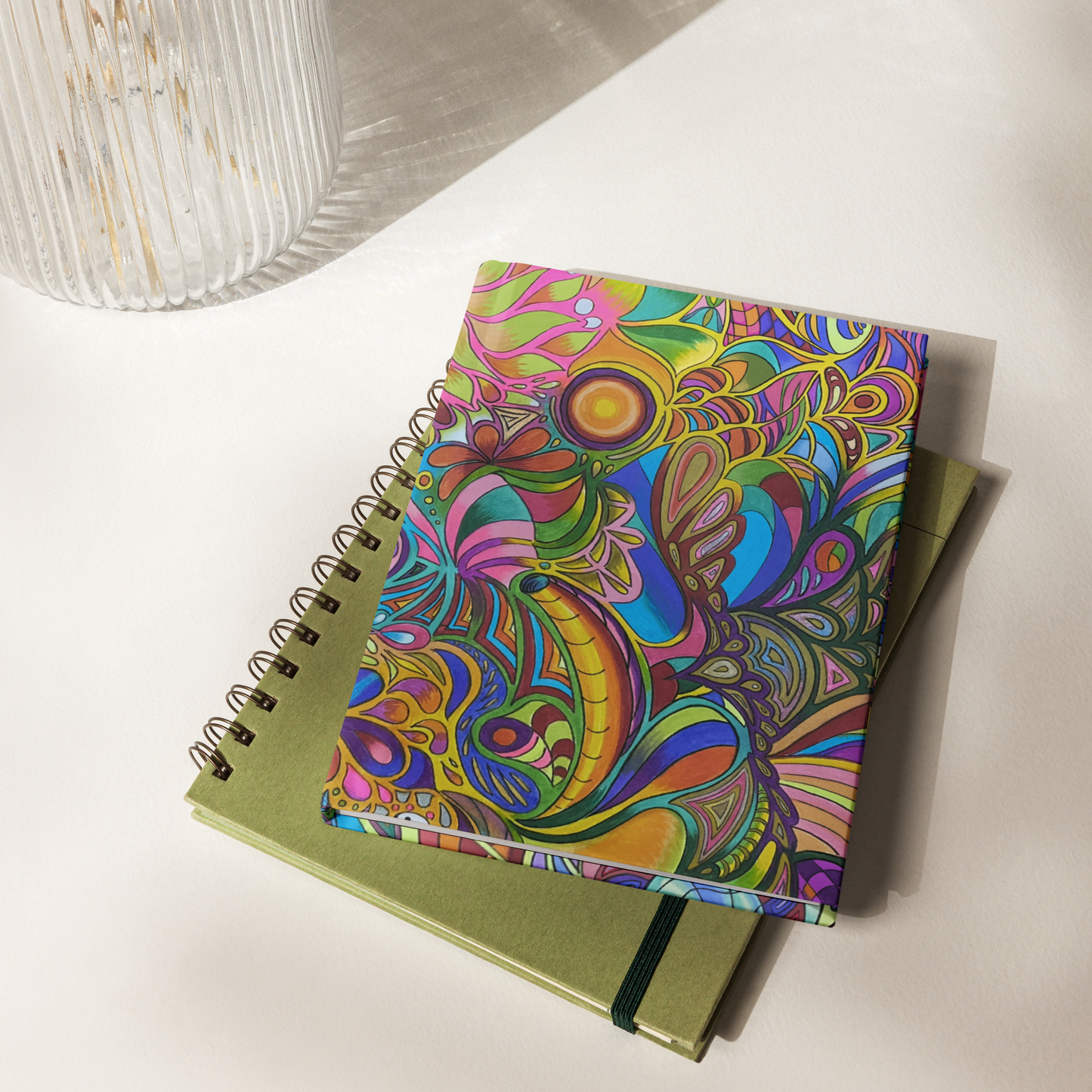 "Doodle" Hardcover journal matte