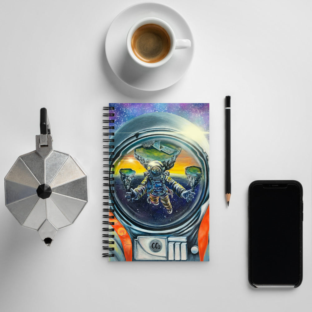 “SELF REFLECTION” Spiral notebook