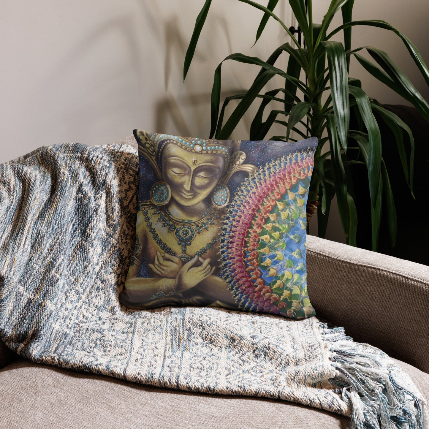 Throw Pillow - Inner peace image 1