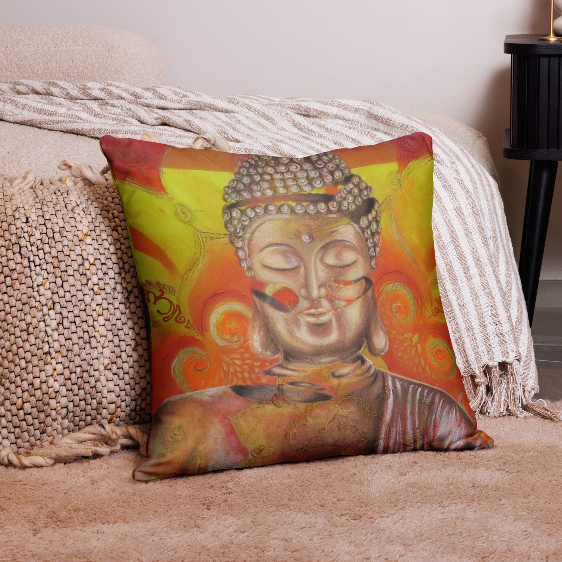 Throw Pillow - Golden Buddha image 4