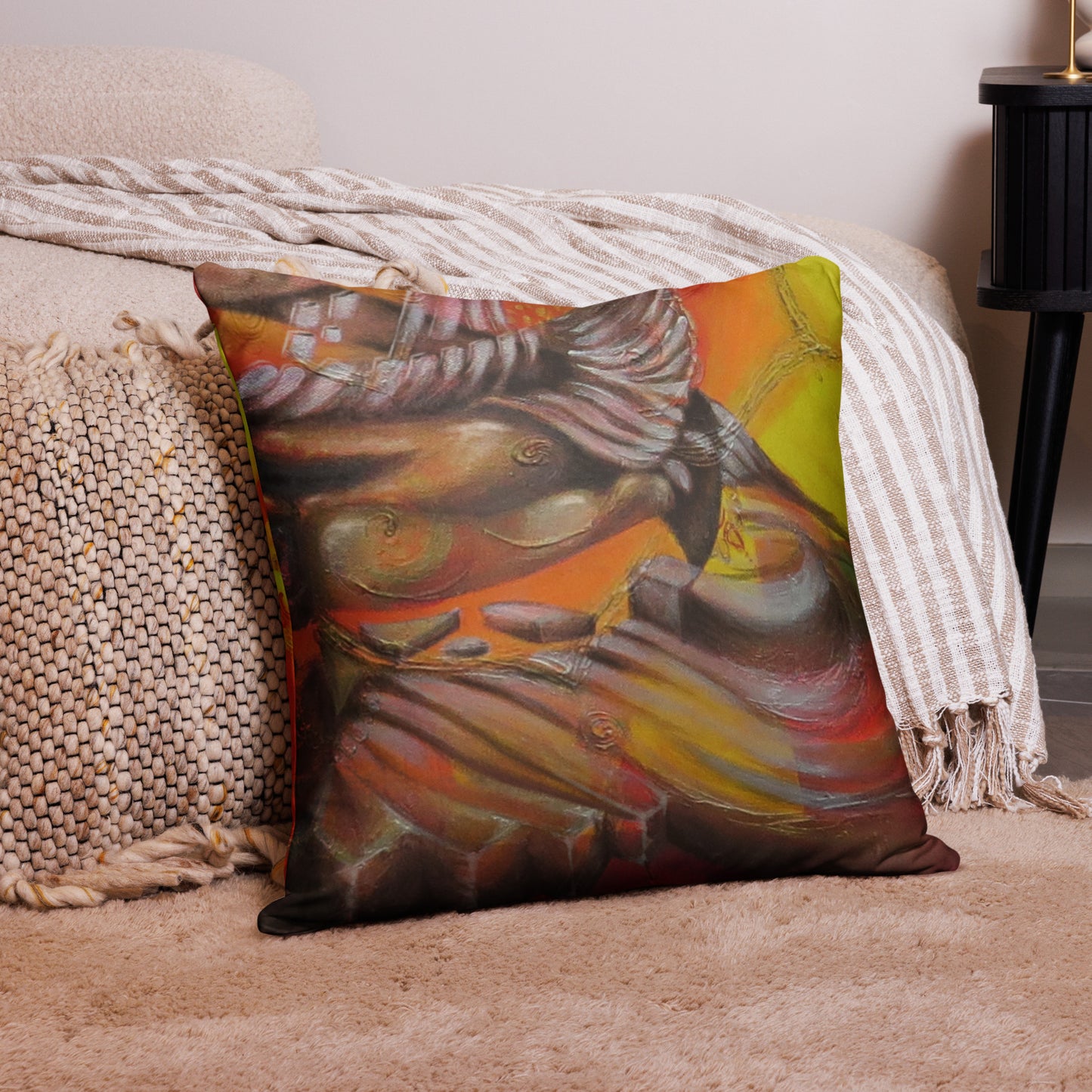 Throw Pillow - Golden Buddha image 5