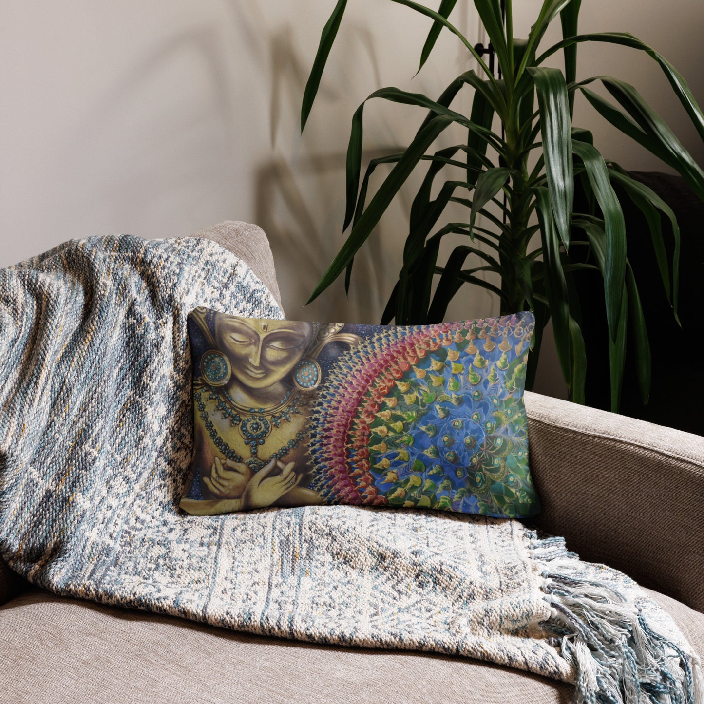 Throw Pillow - Inner peace image 3