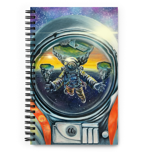 “SELF REFLECTION” Spiral notebook