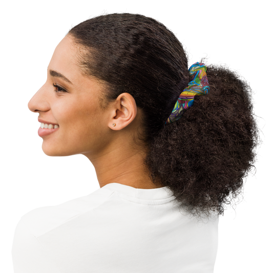 Doodle Recycled Scrunchie 1