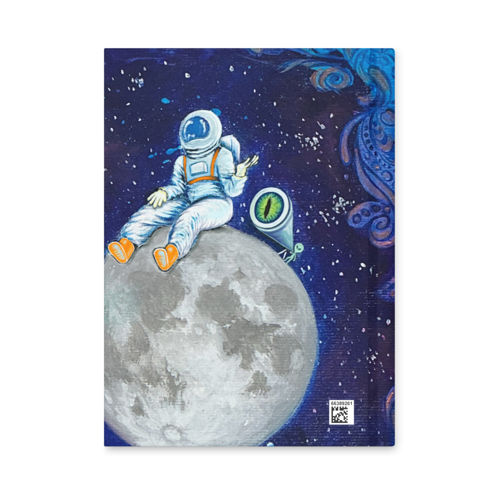 “SPYED ON” Hardcover journal matte
