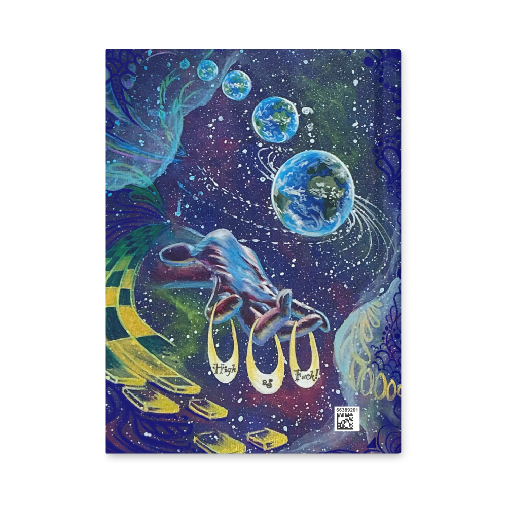 “STONED” Hardcover journal matte