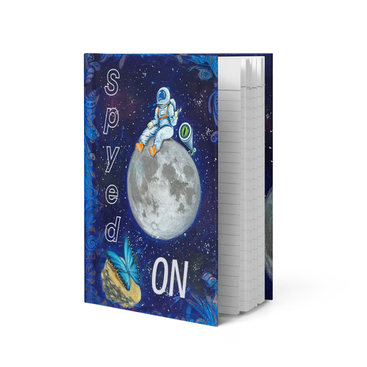 “SPYED ON” Hardcover journal matte