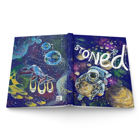“STONED” Hardcover journal matte