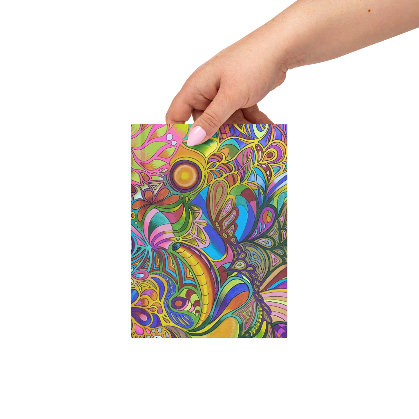 "Doodle" Hardcover journal matte