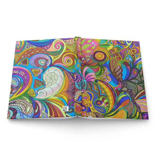 "Doodle" Hardcover journal matte
