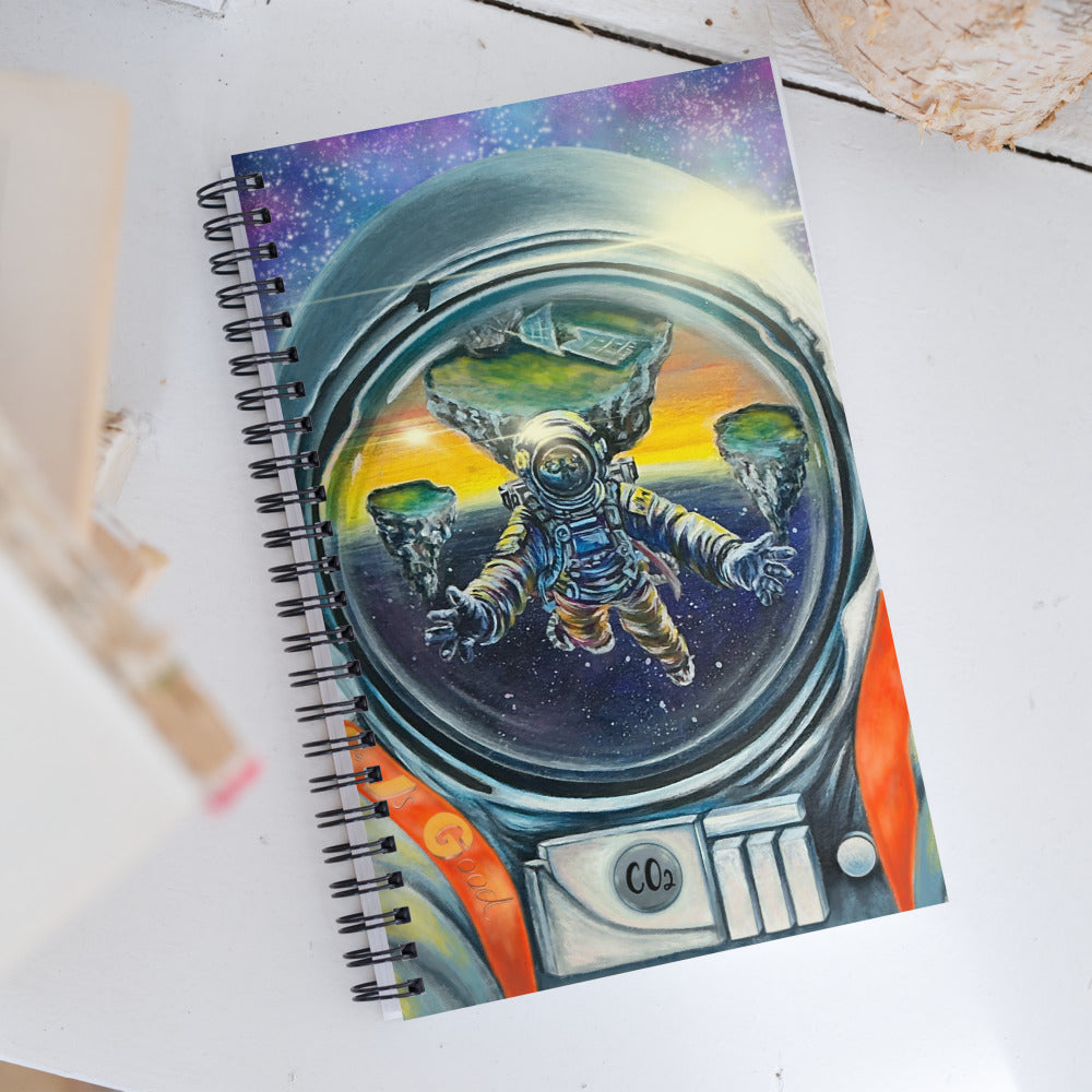 “SELF REFLECTION” Spiral notebook
