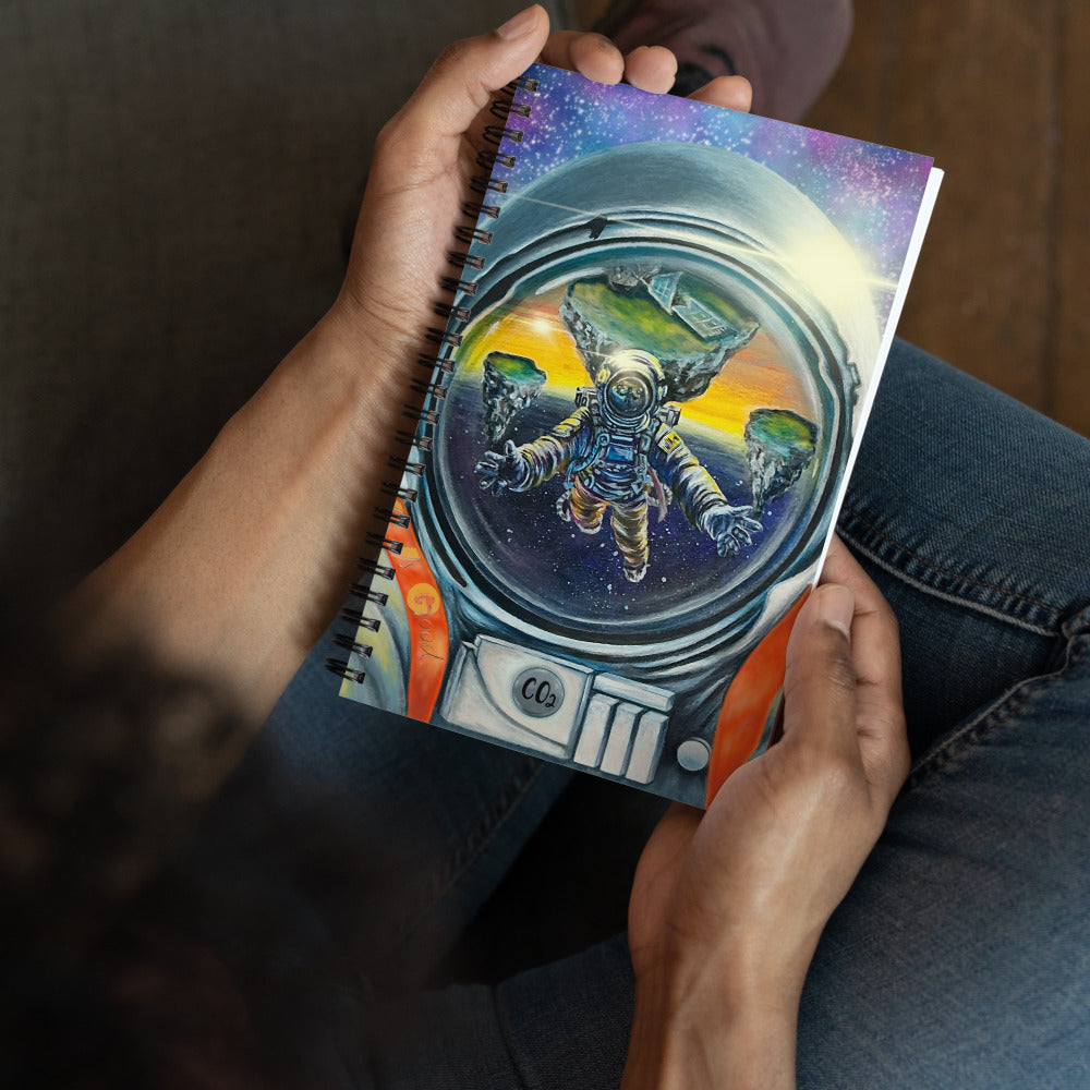 “SELF REFLECTION” Spiral notebook