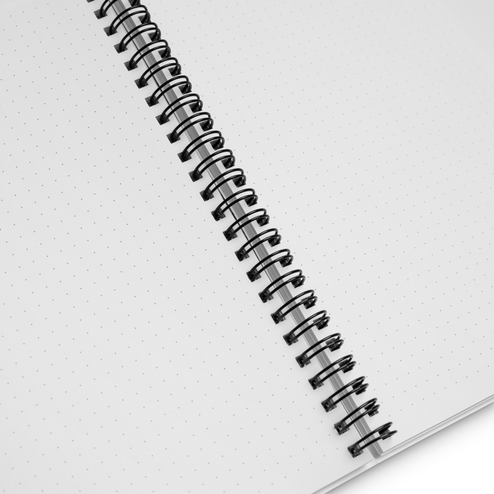 “Spaced Out” Spiral notebook