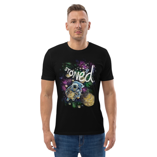 “STONED” Unisex organic cotton t-shirt