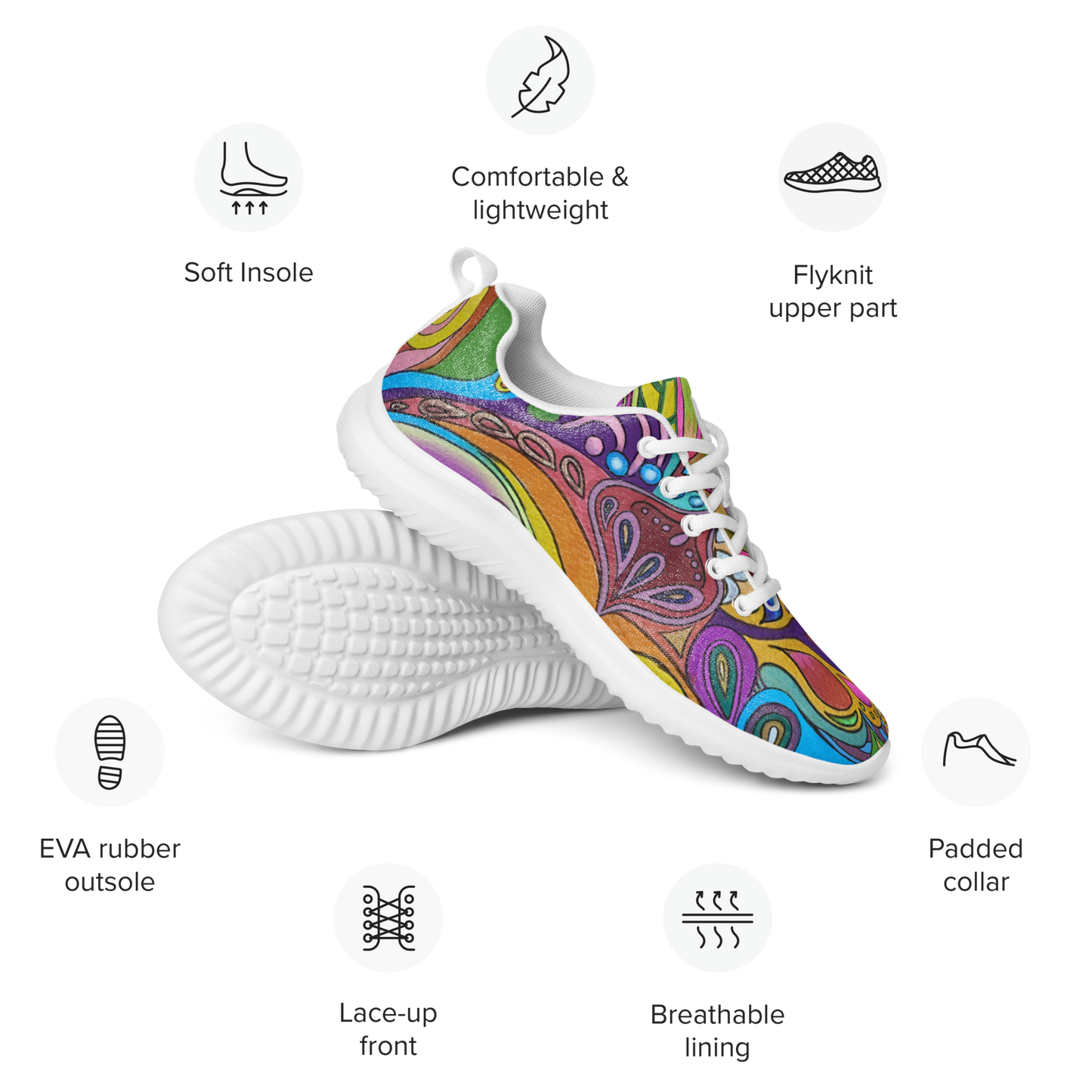 Doodle Women’s athletic shoes
