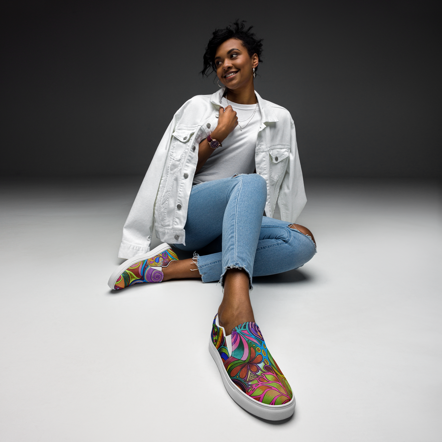 Doodle Women’s slip-on canvas shoes